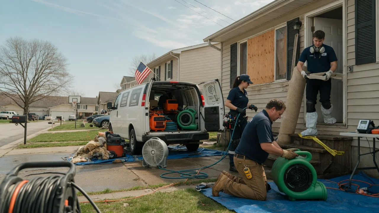 Water Damage Restoration in Newcomerstown, OH near me